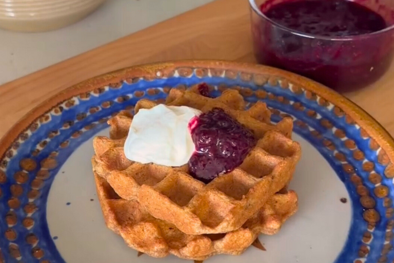 Grain-Free Protein Waffles