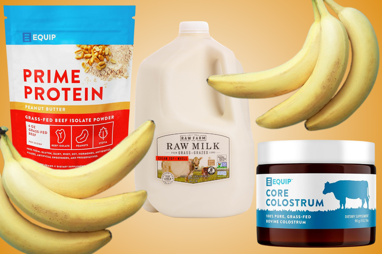 Gut Healing Banana Milk Shake