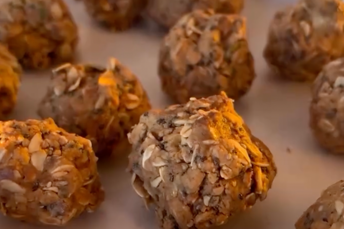 No-Bake Peanut Butter Protein Energy Balls