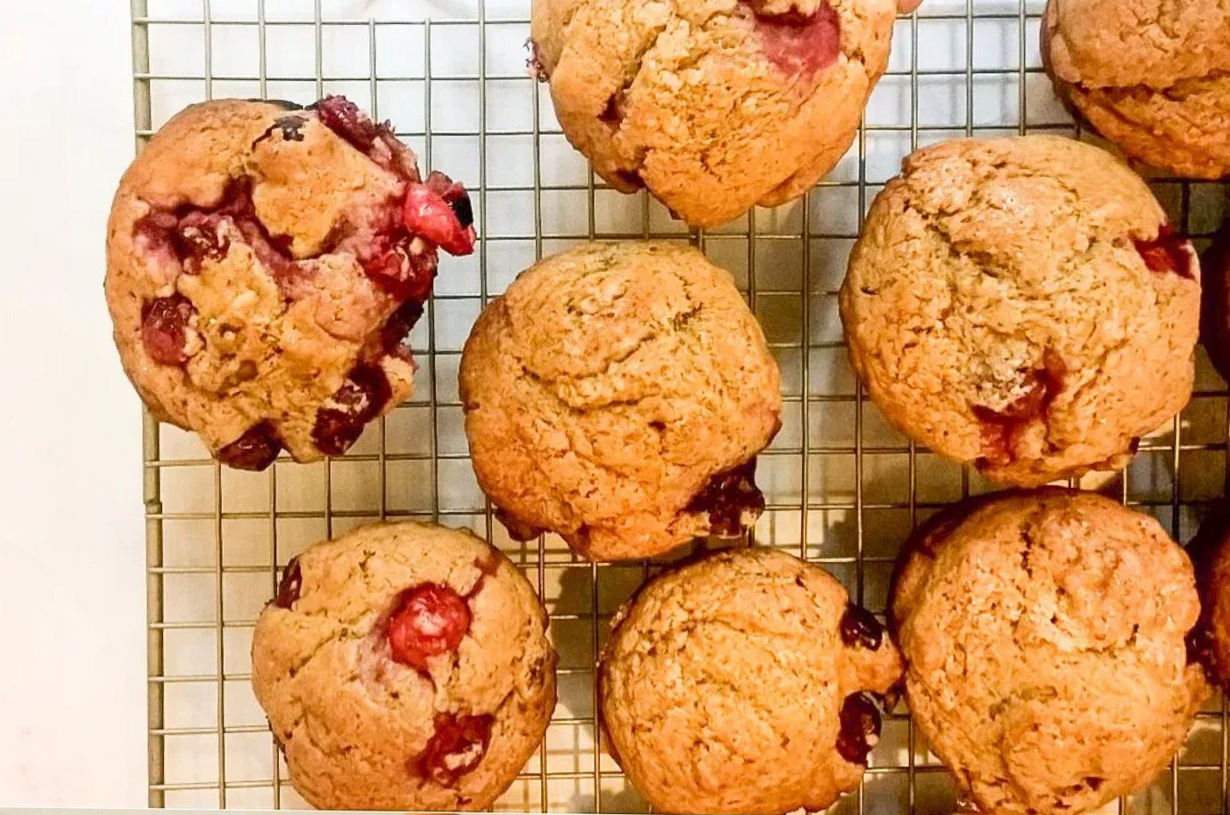 Protein Cranberry Walnut MuffinsProtein Cranberry Walnut Muffins