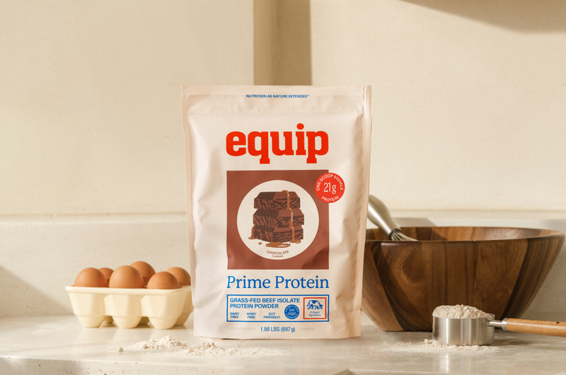Equip Foods grass-fed beef protein