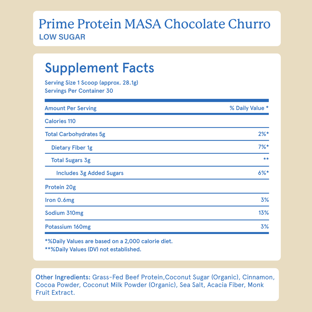 Masa x Equip: Chocolate Churro Prime Protein