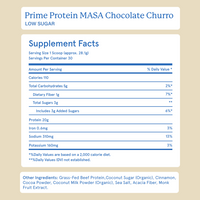 Masa x Equip: Chocolate Churro Prime Protein
