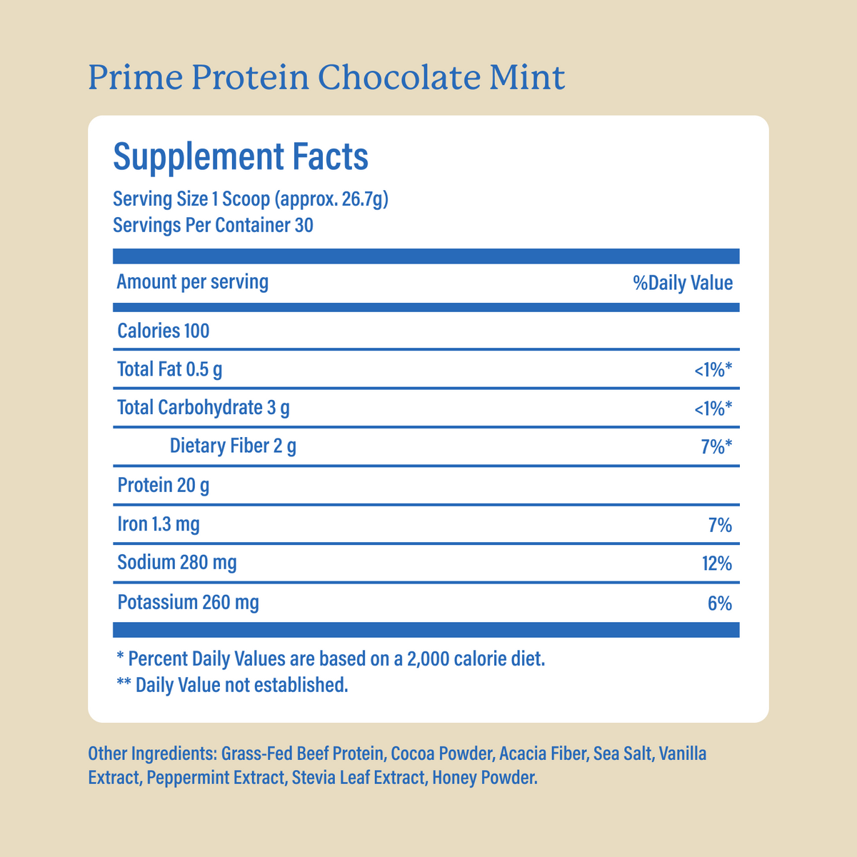Prime Protein