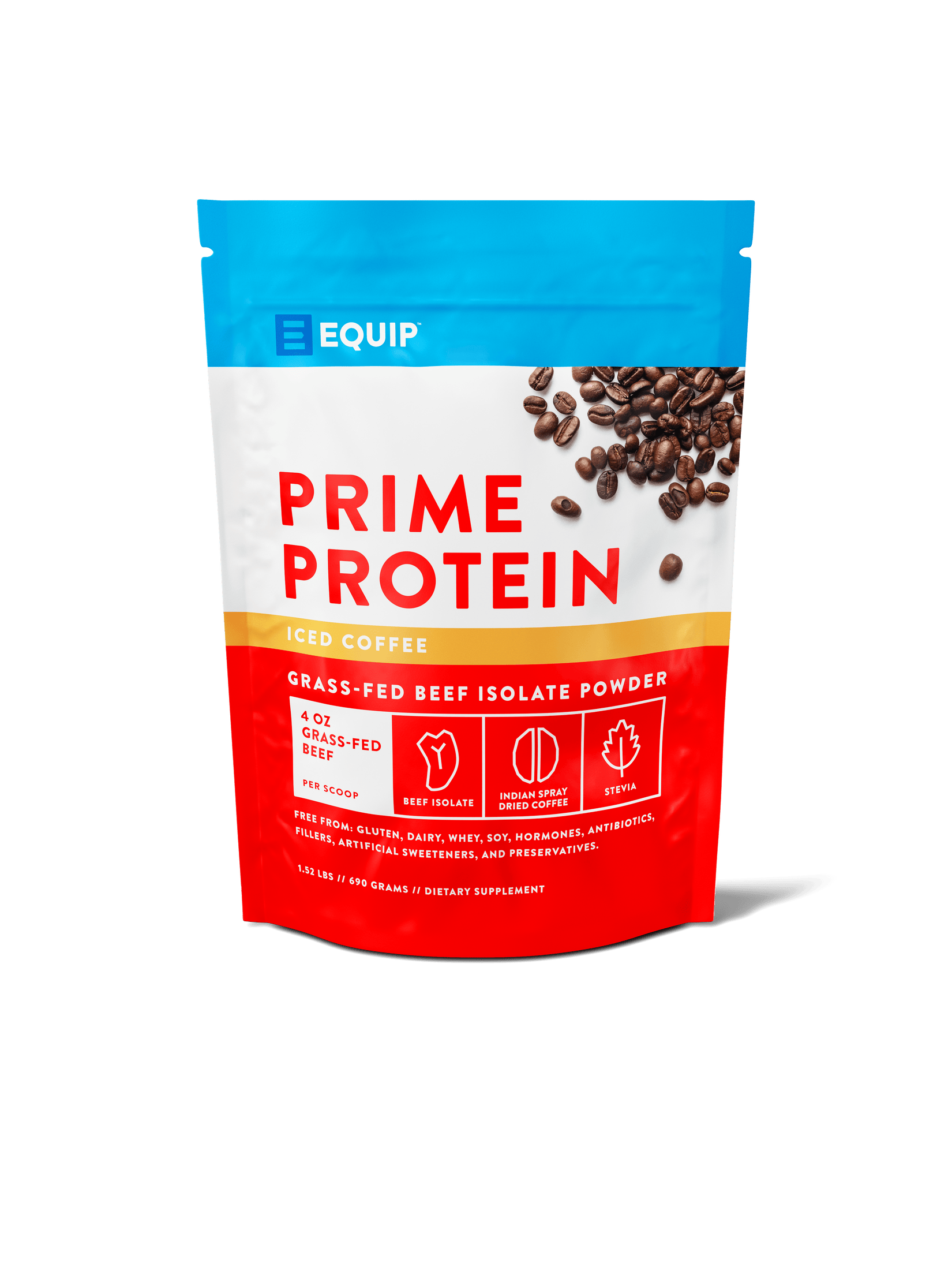 Prime Protein Grass-Fed Beef Protein Powder – Equip
